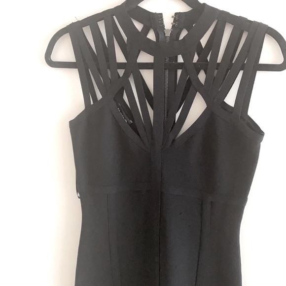 Bebe bodycon dress - Black - Picture 1 of 7